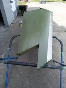 51095-000 Piper PA-31T Vertical Stabilizer Assembly as removed